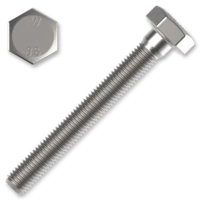  Šroub 6hr.hlava M24x75 ZB závit celý DIN 933 8.8.