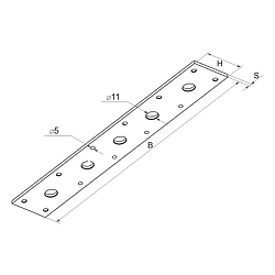 Spojovací páska 40x140x3,0