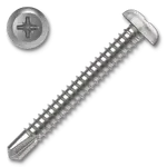 Šroub samovrtný TEX 4,2x13 ZB půlk.hlava DIN7504N 