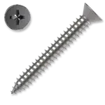 Šroub do plechu se zápustnou hlavou 6,3x100 PH ZB DIN 7982C závit celý