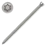 Okenní šroub 7,5x112 válcová hlava TX30 ZB závit celý