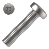 Šroub s půlk. hlavou M4x10 mm ZB PH, DIN 7985 4.8