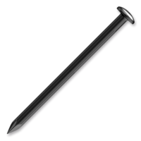  Kalené hřebíky 2,0 x 40 mm půlkulatá hlava černěné - 100 ks