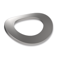 Podložka pružná zvlněná M6 ZB DIN 137 B