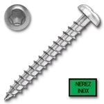 Vrut univerzální 3,0x12 PHH TX10 NEREZ A2 závit celý půlkul. hlava