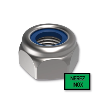 Matice samojistící nízká M5 A2 nerez DIN 985