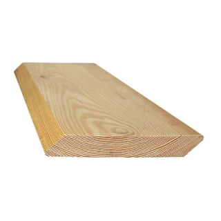 Fasádní prkno RHOMBUS modřín evropský  20x90x4000, AB