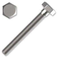  Šroub 6hr.hlava M8x30 ZB závit celý DIN 933 8.8.